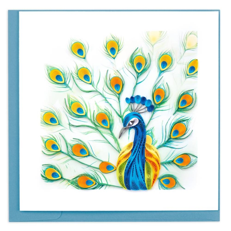 Peacock - Greeting Card