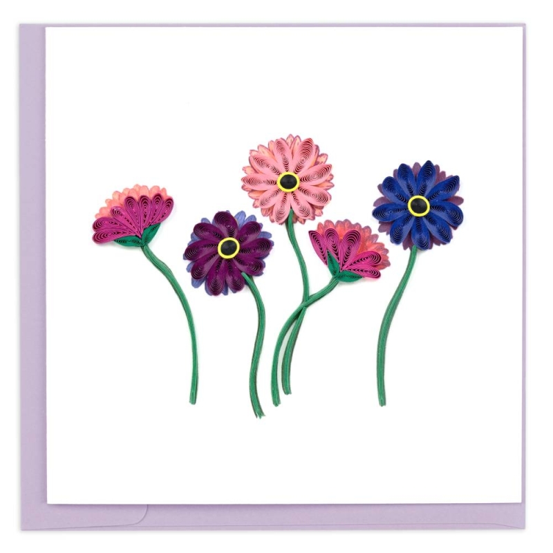 Gerbera Daisies - Greeting Card