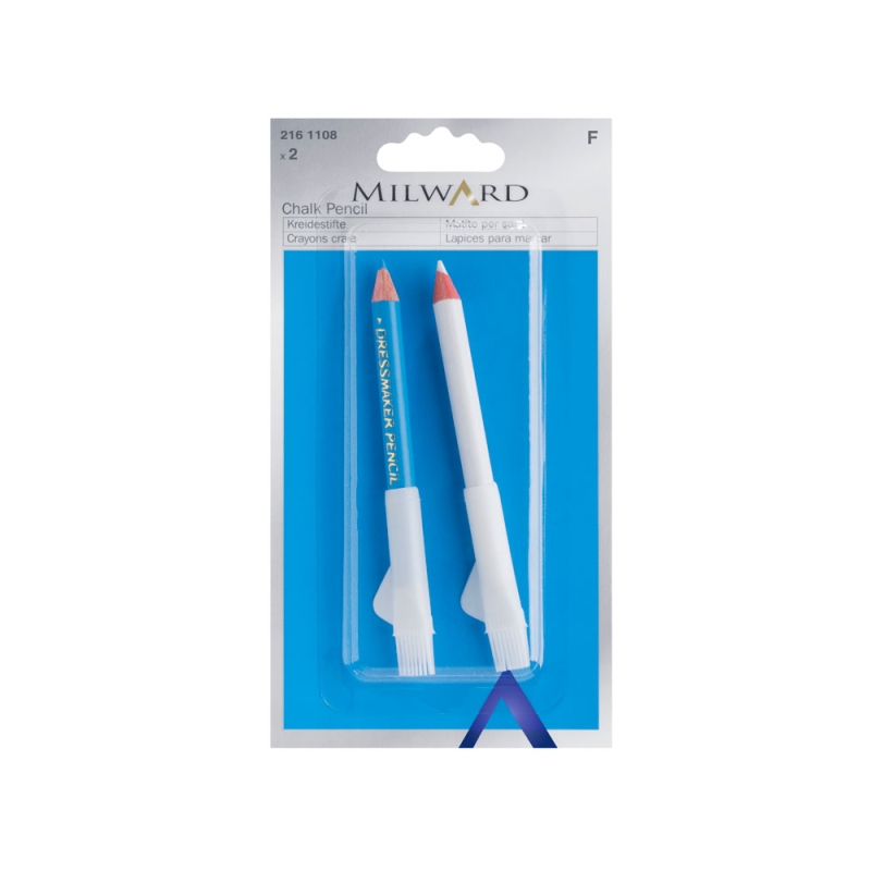 Pencil Dressmakers White and Blue