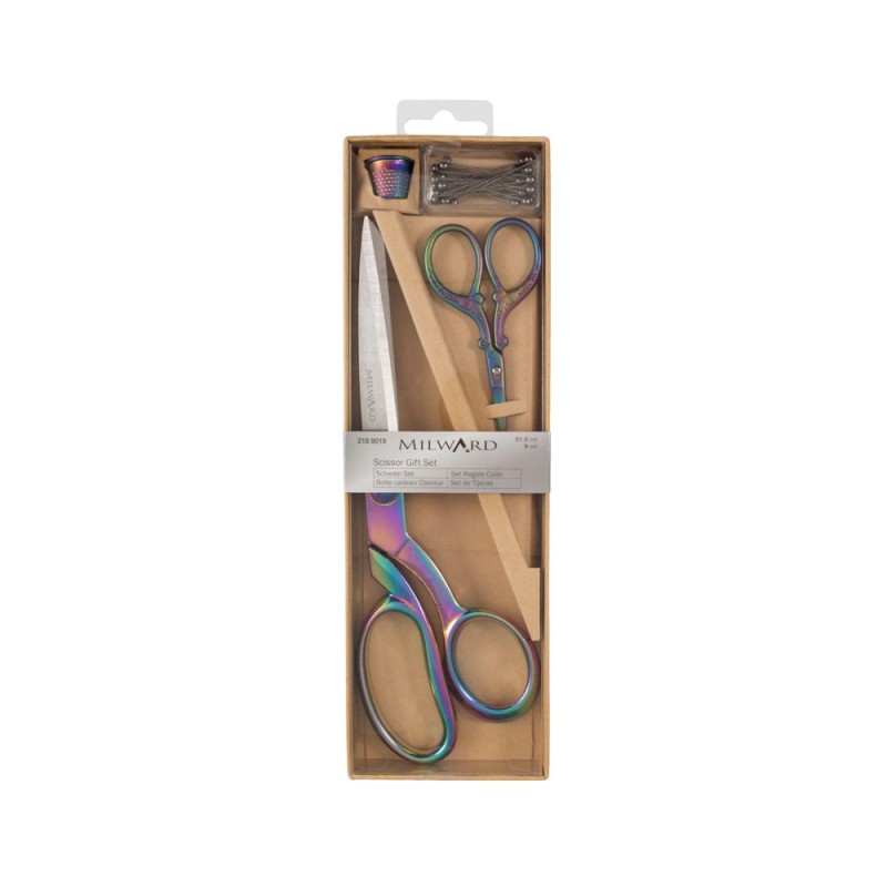 Scissors Gift Set Dressmaking Rainbow