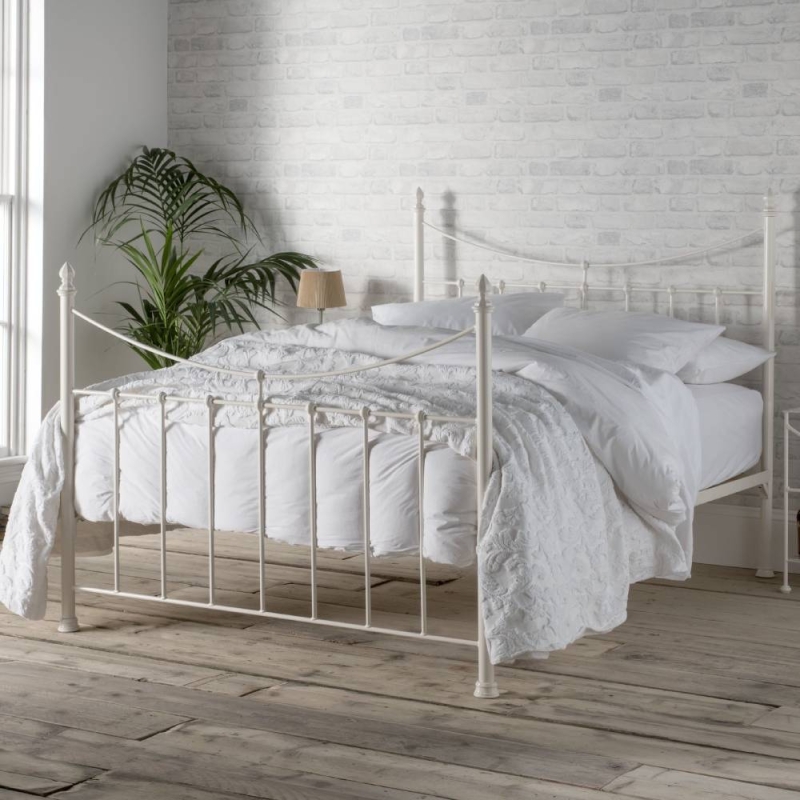 Wrought Iron & Brass Bed Co. Emily Iron Bed Frame