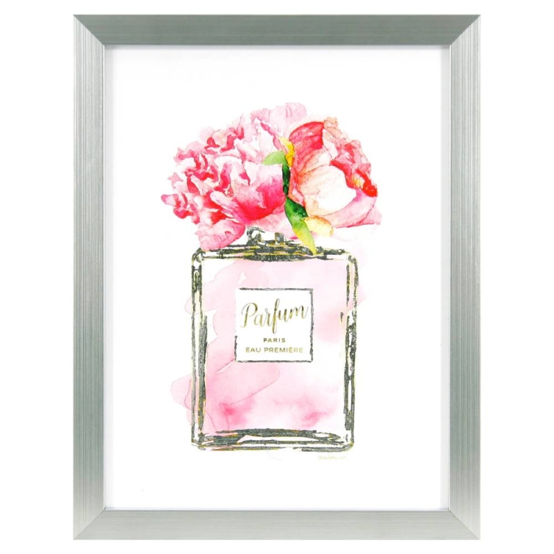 Perfume Bottle lV Framed Print by Amanda Greenwood