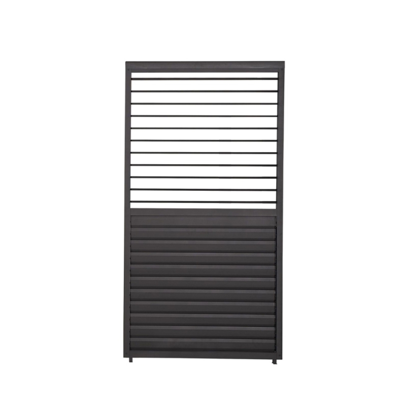 1m Adjustable Louvered Aluminium Side Wall