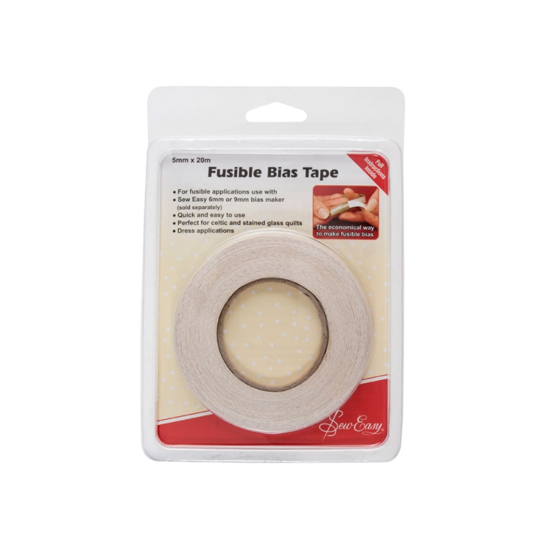 Fusible Bias Tape 20m x 5mm