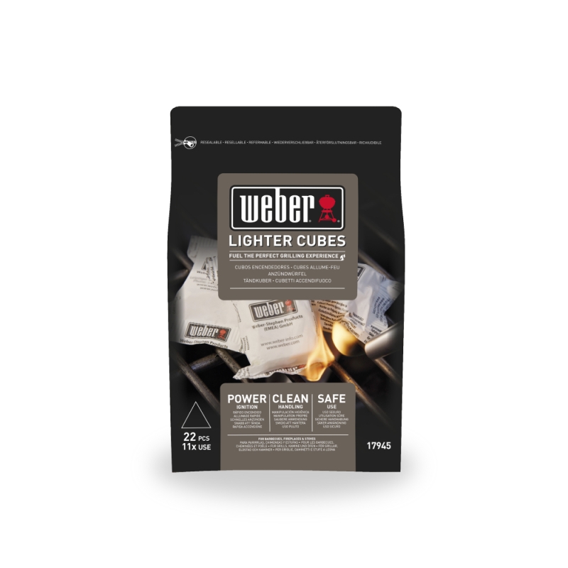 Weber Pack of 22 Lighter Cubes