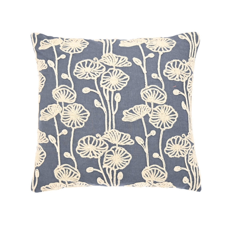 Papaver 43cm Cushion Blue