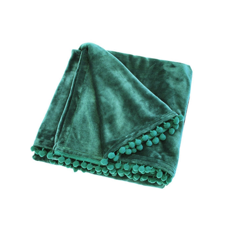 Cashmere Touch Throw 130cm x 170cm Emerald