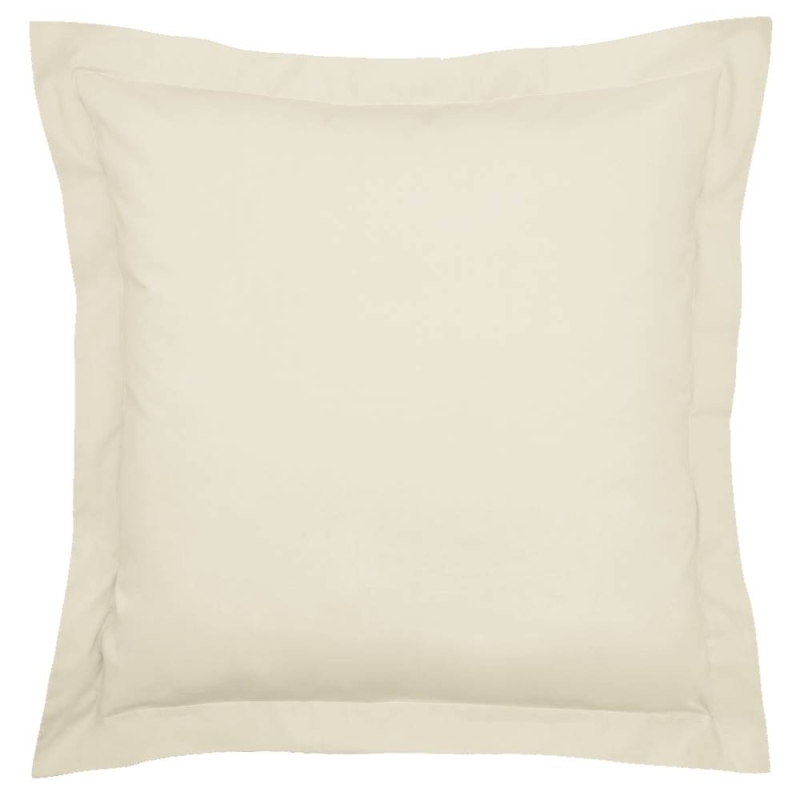 Bedeck Pima 200TC Square Pillowcase Pair Cashmere