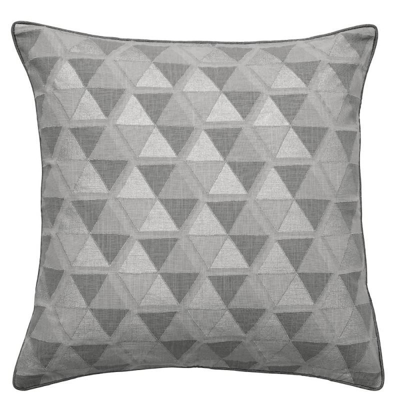 HS ETRE CUSHION 50X50CM SILVER