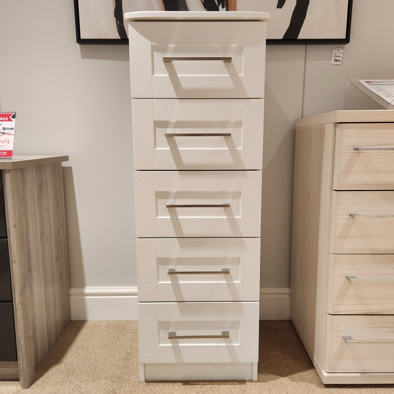 Aspen 5 Drawer Tall Boy (Ipswich)