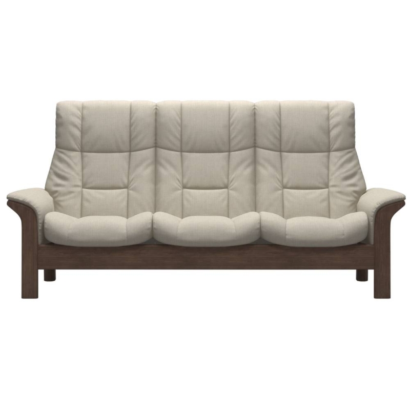 Stressless Windsor Fabric High Back 3 Seater Sofa