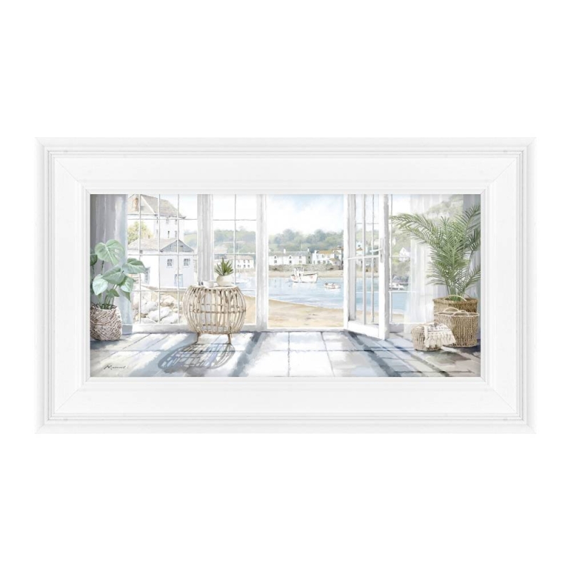 Harbour View Small- Framed Print