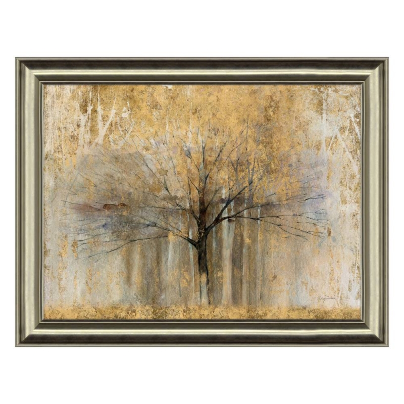 Open Arms Gold - Framed Print