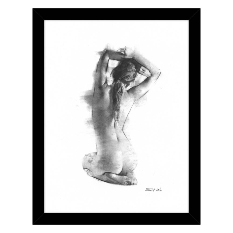 Figurative Study I - Framed Print