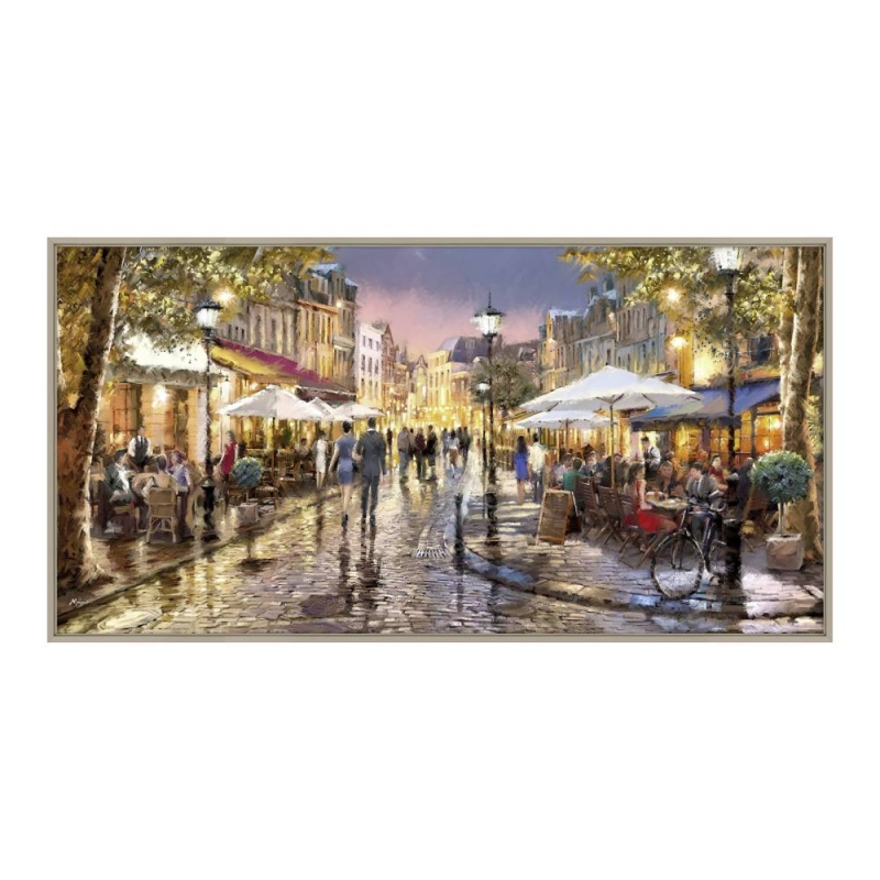 Night Café - Framed Print