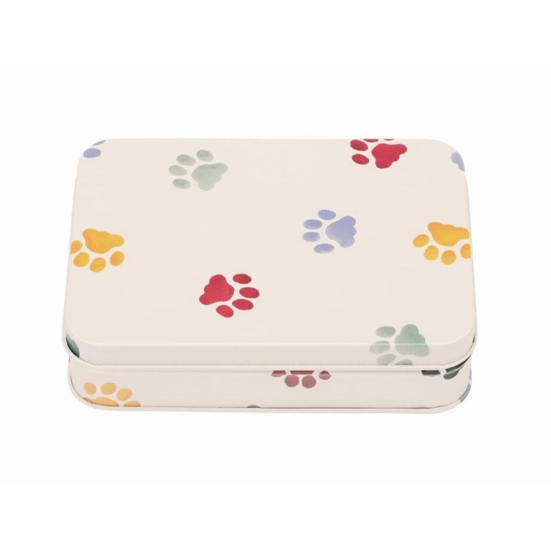 Emma Bridgewater Polka Paws Small Rectangular Tin 