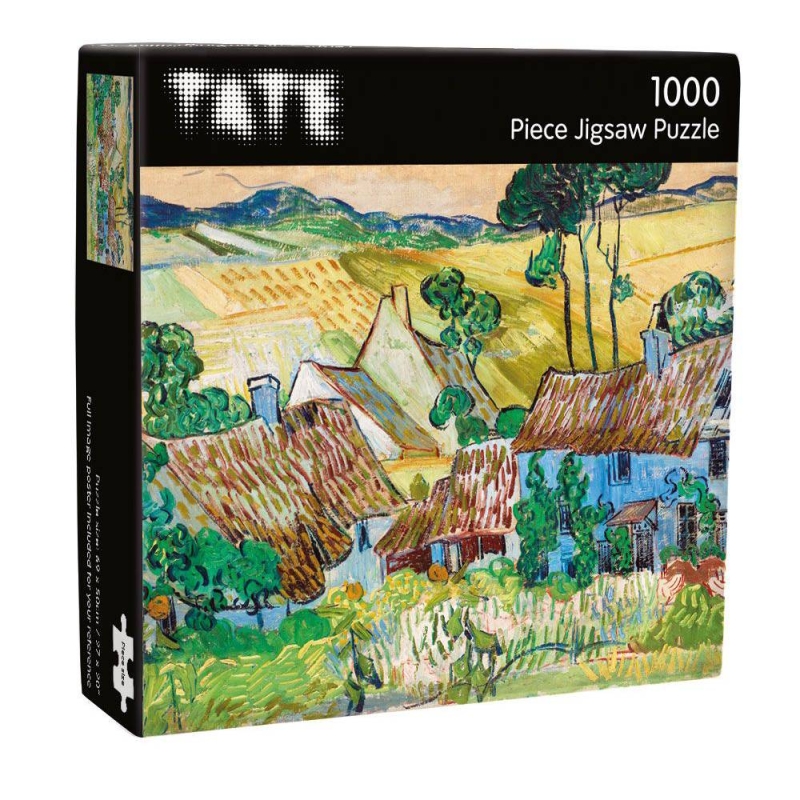 Farms Near Auvers Jigsaw Puzzle