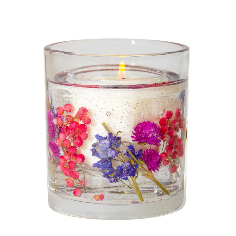 Stoneglow Nature's Gift Wild Berries & Rose Natural Wax Gel Candle