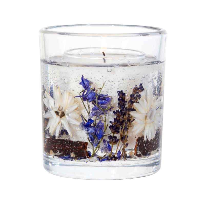 Stoneglow Nature's Gift Lilac & Lavender Natural Wax Gel Candle