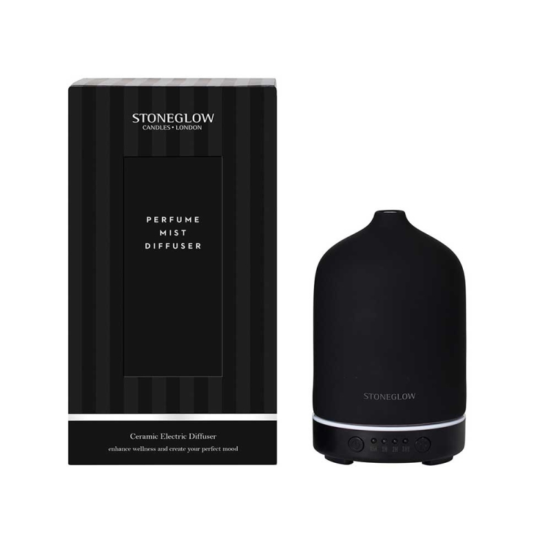 stoneglow black perfume mist diffuser