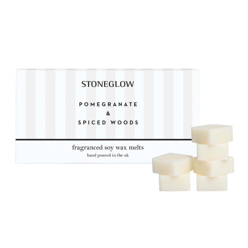 Stoneglow Modern Classics Pomegranate & Spiced Woods Soy Wax Melts