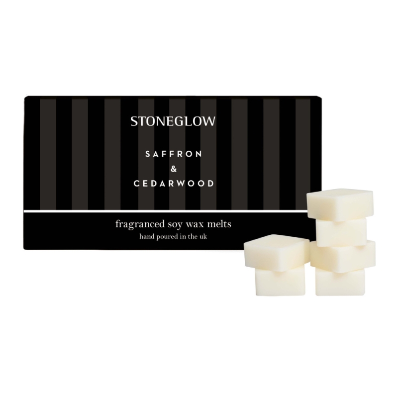 Stoneglow Modern Classics Saffron & Cedarwood Soy Wax Melts