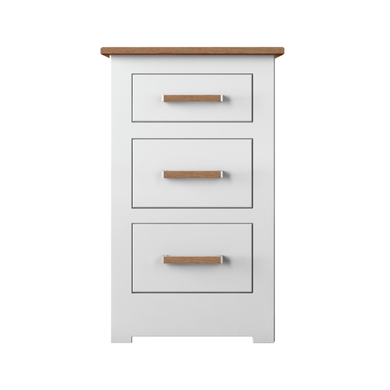 Milton Small 3 Drawer Bedside