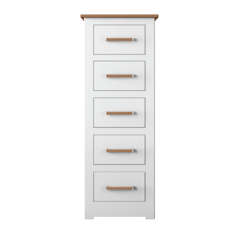 Milton 5 Drawer Narrow Chest