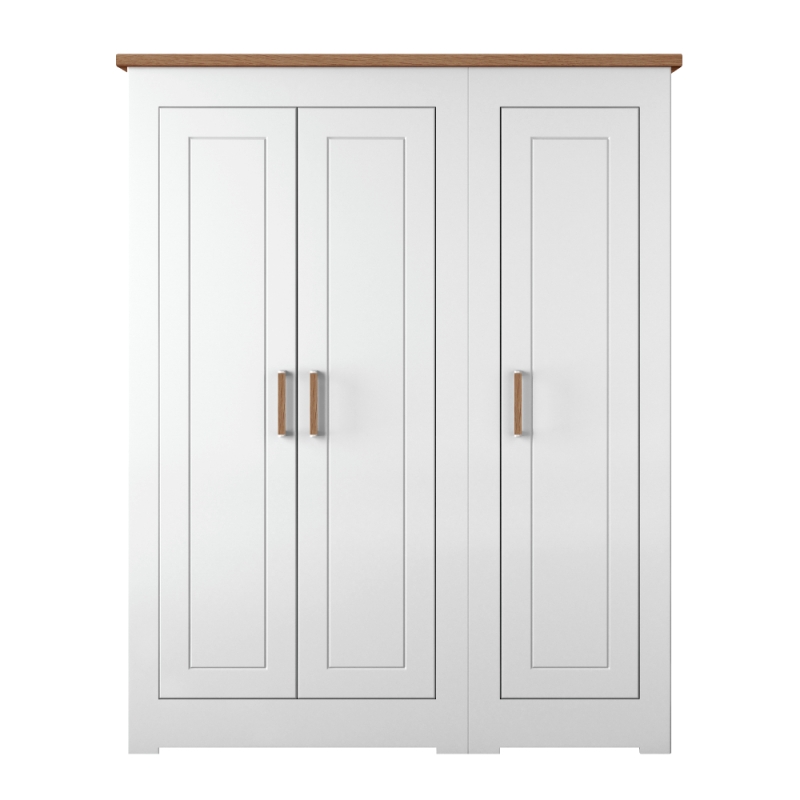 Milton Small All Hanging Triple Wardrobe