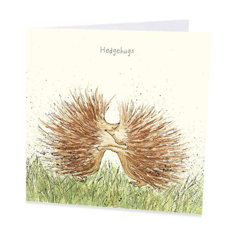 Hedgehugs - Greeting Card