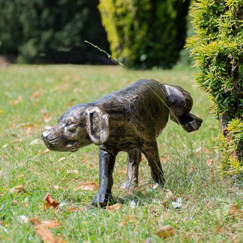 Peeing Dog - Garden Sculpture