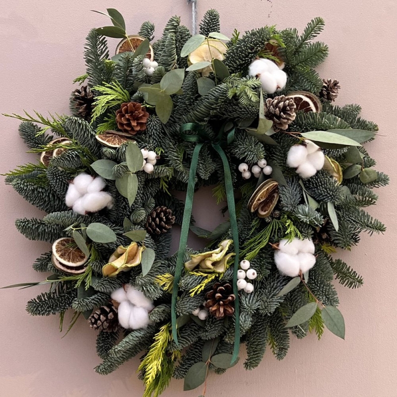 Frosty Forest Wreath