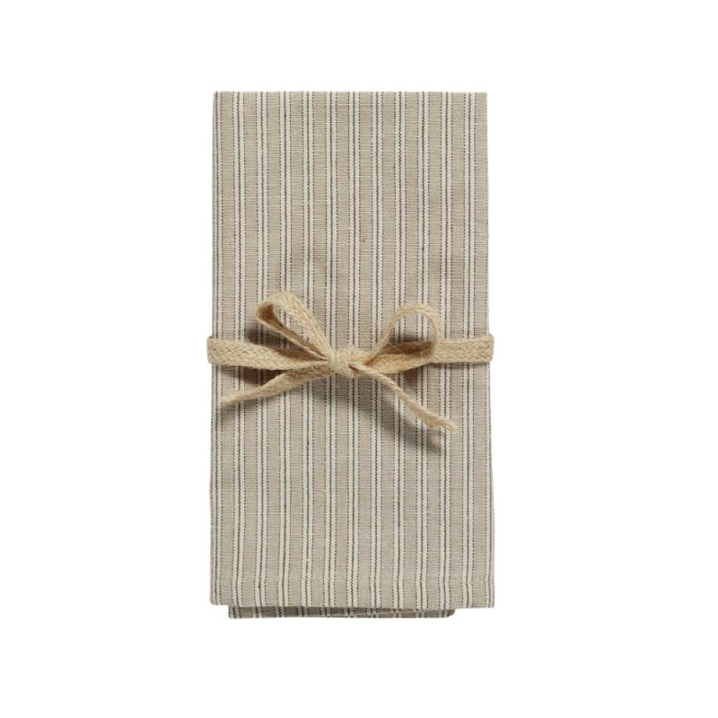 Walton & Co Boston Stripe Napkins - Set of 4