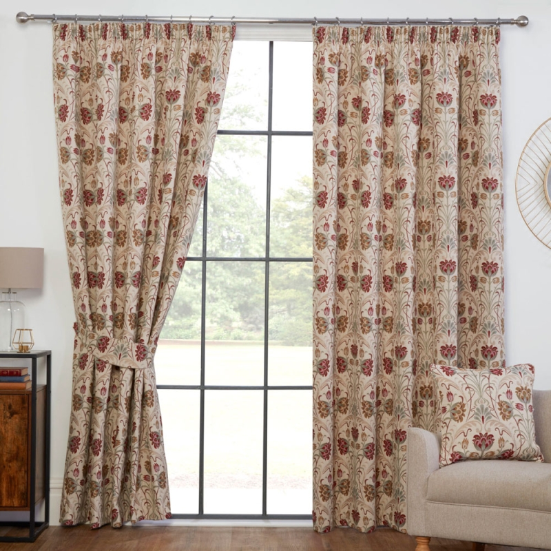 Aylesbury Pencil Headed Curtains Natural