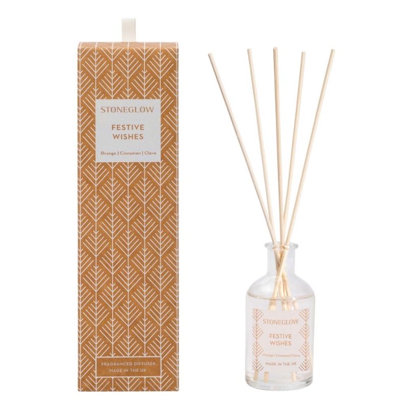 Stoneglow Seasonal Festive Wishes Reed Diffuser