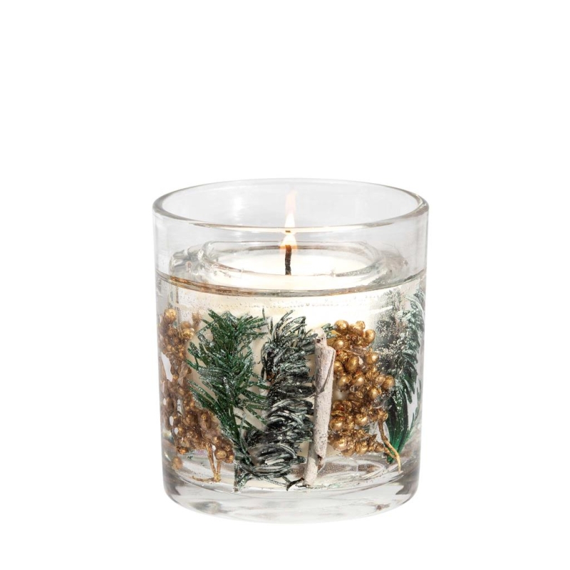 Stoneglow Seasonal Frosted Woods Scented Candle Gel Tumbler