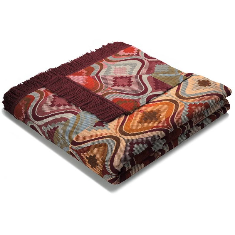 Cotton Rich Throw 140X180 Orient Multi 