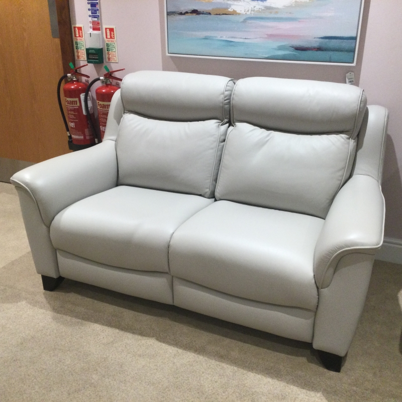 Parker Knoll Manhattan 2 Seater Leather Sofa (Ipswich)