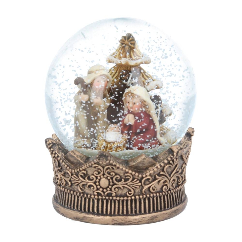 Gisela Graham Nativity Snow Globe