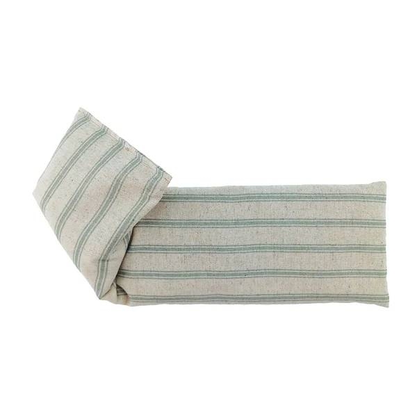 Green Stripe  Unscented Wheat Bag