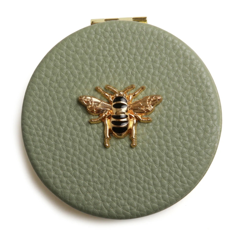 Alice Wheeler London Compact Mirror - Sage