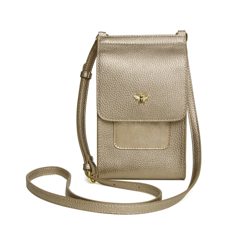 Alice Wheeler London Mini Bloomsbury Bag - Bronze