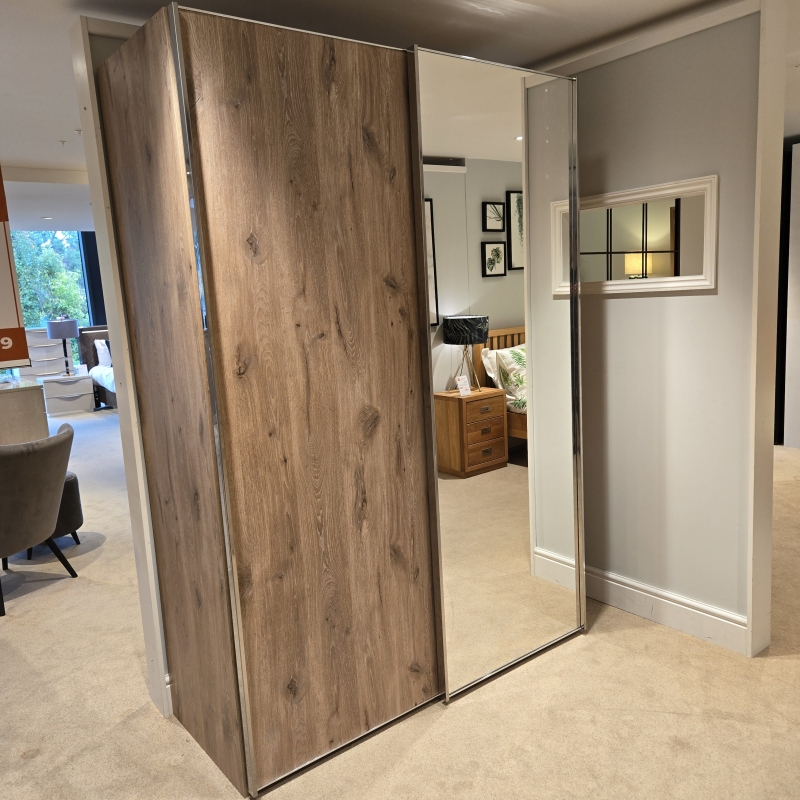 Miramar Sliding 2 Door Wardrobe (Ipswich)