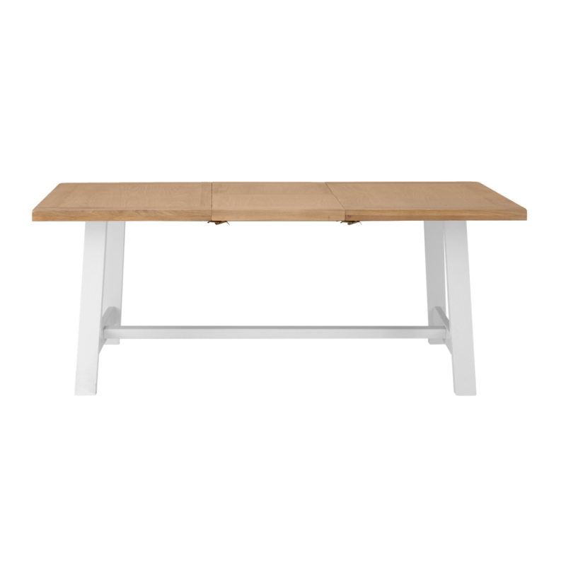 Elveden Extending Dining Table 180-235cm White