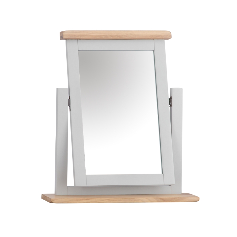 Elveden Trinket Mirror Grey