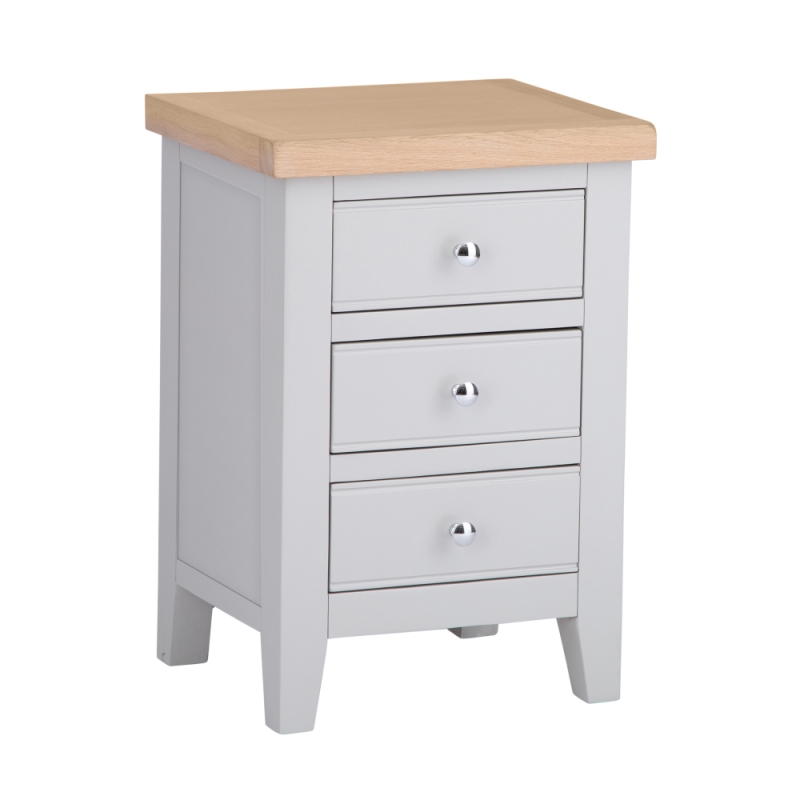 Elveden Large Bedside Cabinet Grey