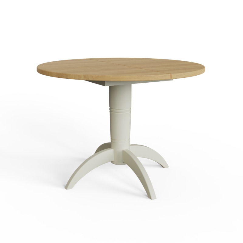 Veneto Extending Round Dining Table Painted