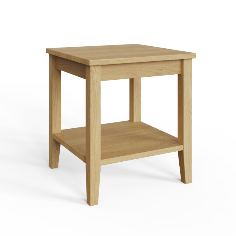 Veneto Lamp Table Oak