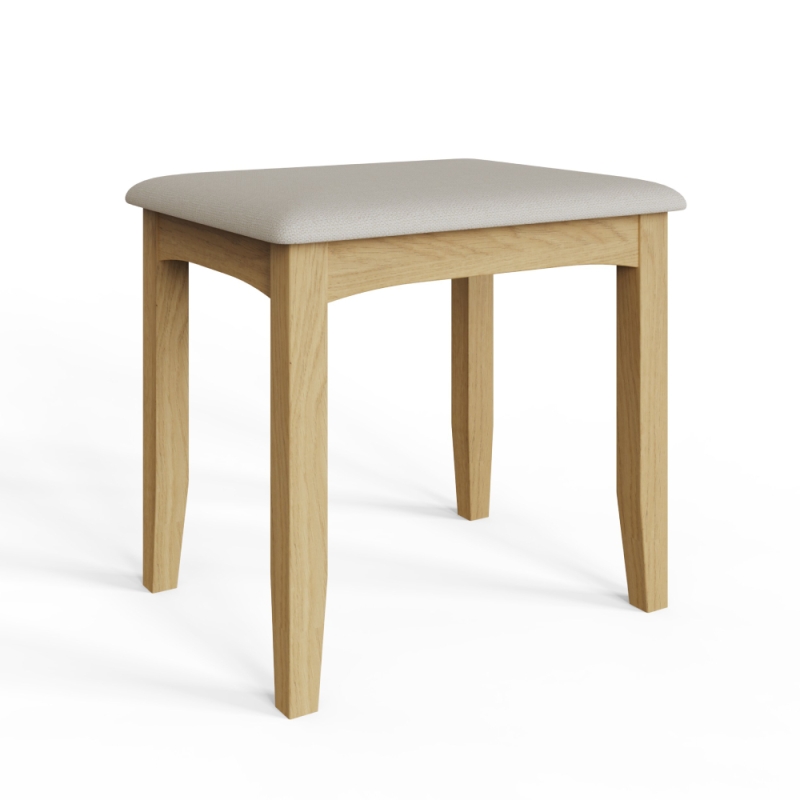 Veneto Dressing Stool Oak