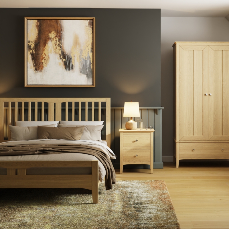 Veneto Bedroom Lifestyle Oak